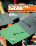 Environmental education: for sustainable development in Arab countries