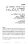 Les systèmes dinnovation de la quadruple et de la quintuple hélice