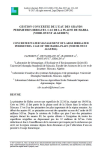 Gestion concertée de leau des grands périmètres irrigués. Cas de la plaine de Habra (nord-ouest Algérien)