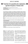 Projection de la population des exploitations agricoles françaises à lhorizon 2025