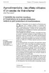 Agroalimentaire : les effets néfastes dun excès de libéralisme