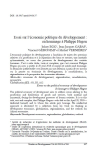Essai sur léconomie politique du développement