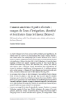 Canaux anciens et puits récents : usages de leau dirrigation, identité et territoire dans le Haouz (Maroc)