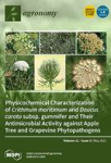 Agronomy, vol. 11, n. 5 - May 2021 - Physicochemical Characterization of Crithmum maritimum L. and Daucus carota subsp. gummifer (Syme) Hook.fil. and Their antimicrobial activity against apple tree and grapevine phytopathogens