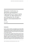 Marqueurs territoriaux ou marqueurs patrimoniaux : lappropriation de lespace marin coutumier au sahel tunisien face aux disruptions des récentes logiques environnementales de lÉtat
