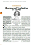 Changeons lévaluation de la Pac