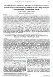 Identification des principaux déterminants environnementaux et modélisation de la distribution potentielle de pin dAlep et impact du changement climatique en Tunisie