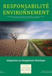 Annales des mines - Responsabilité & environnement, n. 106 - Avril 2022 - Adaptation au changement climatique