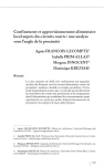 Confinement et approvisionnement alimentaire local auprès des circuits courts : une analyse sous langle de la proximité
