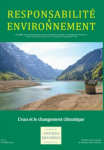 Annales des mines - Responsabilité & environnement, n. 112 - Octobre 2023 - L'eau et le changement climatique