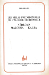 Les villes précoloniales de l'Algérie occidentale