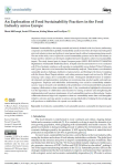 An exploration of food sustainability practices in the food industry across Europe