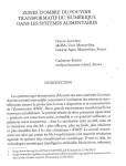 Zones d'ombre du pouvoir transformatif du numérique dans les systèmes alimentaires