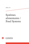 Systèmes alimentaires / Food Systems, n. 9 - Novembre 2024
