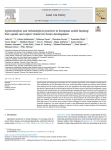 Agroecological and technological practices in European arable farming: past uptake and expert visions for future development