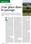 Agroforesterie : une place dans le paysage