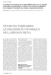 Tensions tarifaires : le dilemme éconoique de la région MENA