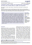 Comparative analysis of organic and conventional farm sustainability in peri-urban zones of Rabat, Morocco: insights and perspectives