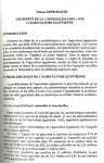 Les effets de la mondialisation sur l'agriculture Egyptienne