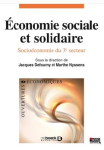 Economie sociale et solidaire : socioéconomie du 3e secteur