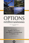 Equilibre alimentaire, agriculture et environnement en Méditerranée : actes du séminaire de Malte