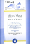 Analyse des impacts socioéconomiques et des effets sur l'environnement des politiques agricoles : modélisation de l'utilisation agricole des ressources dans la région espagnole de Castille-Léon