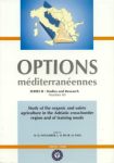 Study of the organic and safety agriculture in the Adriatic cross-border region and of training needs