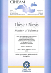 Place de l'origine dans la prescription des qualités des fromages : qualification(s) marchande(s) des fromages de Corse dans l'île et en régions PACA et Languedoc Roussillon