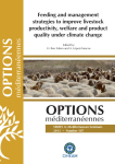 Feeding and management strategies to improve livestock productivity, welfare and product qualiy under climate change