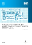A model-based irrigation water consumption estimation at farm level