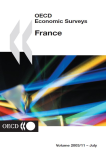 Gestion des dépenses publiques : Etudes Economiques de l'OCDE : France 2003