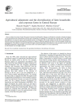 Agricultural adjustment and the diversification of farm households and corporate farms in Central Europe