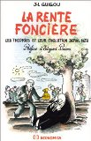 La rente foncière : les théories et leur évolution depuis 1650