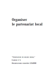 Organiser le partenariat local