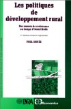 Les politiques de développement rural : des années de croissance au temps d'incertitude