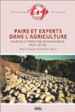 Pairs et experts dans l'agriculture : dialogues et production de connaissance pour l'action