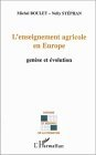 L'enseignement agricole en Europe : genèse et évolution