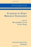 Frontiers in water resource economics