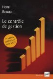 Le contrôle de gestion : contrôle de gestion, contrôle d'entreprise et gouvernance