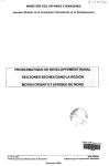 Problématique de développement rural des zones sèches dans la région Moyen Orient et Afrique du Nord