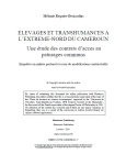 Elevages et transhumances à l'extrême-Nord du Cameroun, une étude des contrats d'accès aux pâturages communs