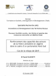 Renforcement des capacités des acteurs de la filière céréalière en Algérie dans le cadre d'un partenariat Nord-Sud