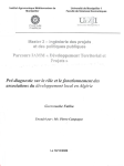 Pré-diagnostic sur le rôle et le fonctionnement des associations du développement local en Algérie