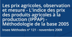 Les prix agricoles, observation et mesure