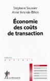 Economie des coûts de transaction