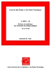 Méthodes économétriques pour l'évaluation de politiques publiques