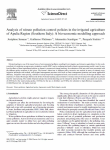 Analysis of nitrate pollution control policies in the irrigated agriculture in Apulia region (Southern Italy): a bio-economic modelling approach