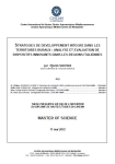 Stratégies de développement intégré dans les territoires ruraux : analyse et évaluation de dispositifs innovants dans les régions italiennes