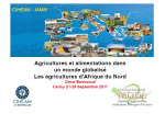 Les agricultures d’Afrique du Nord