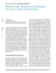 Wheat in the Mediterranean region: societies, trade and strategies